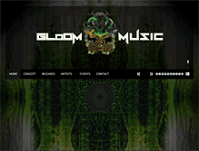 Tablet Screenshot of gloommusic.com